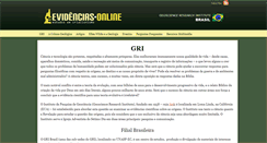 Desktop Screenshot of evidenciasonline.org